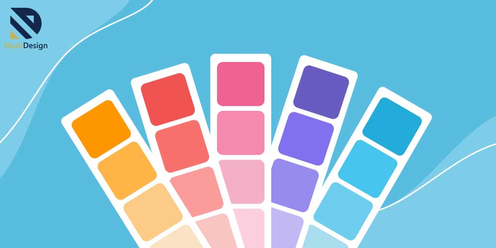 اهمیت رنگ ها در طراحی وب سایت